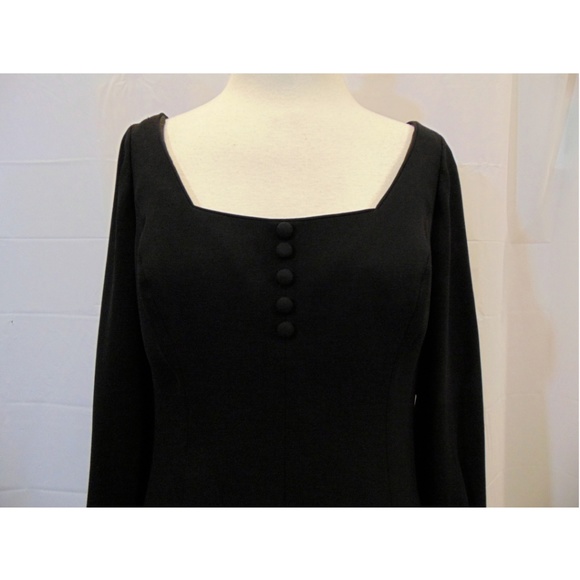 Vintage 1950's Mr. Blackwell dress French cuffs - Picture 2 of 7